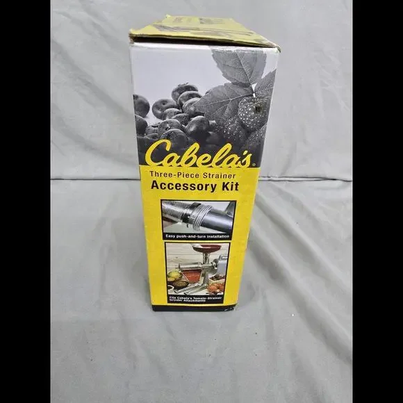 Cabelas 3 Piece Strainer Accessory Kit